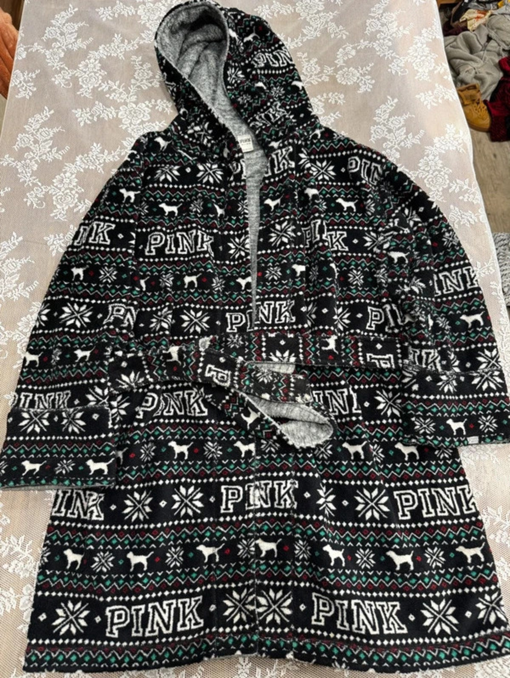 PINK christmas robe